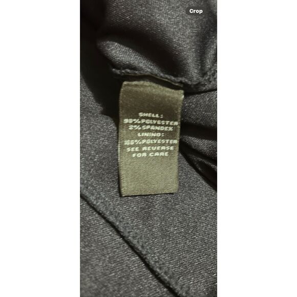 Liverpool Los Angeles Chevron Belted Dress Size L Navy Rust White - Picture 10 of 10